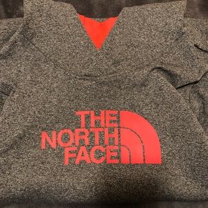Women’s grey North Face sweatshirt